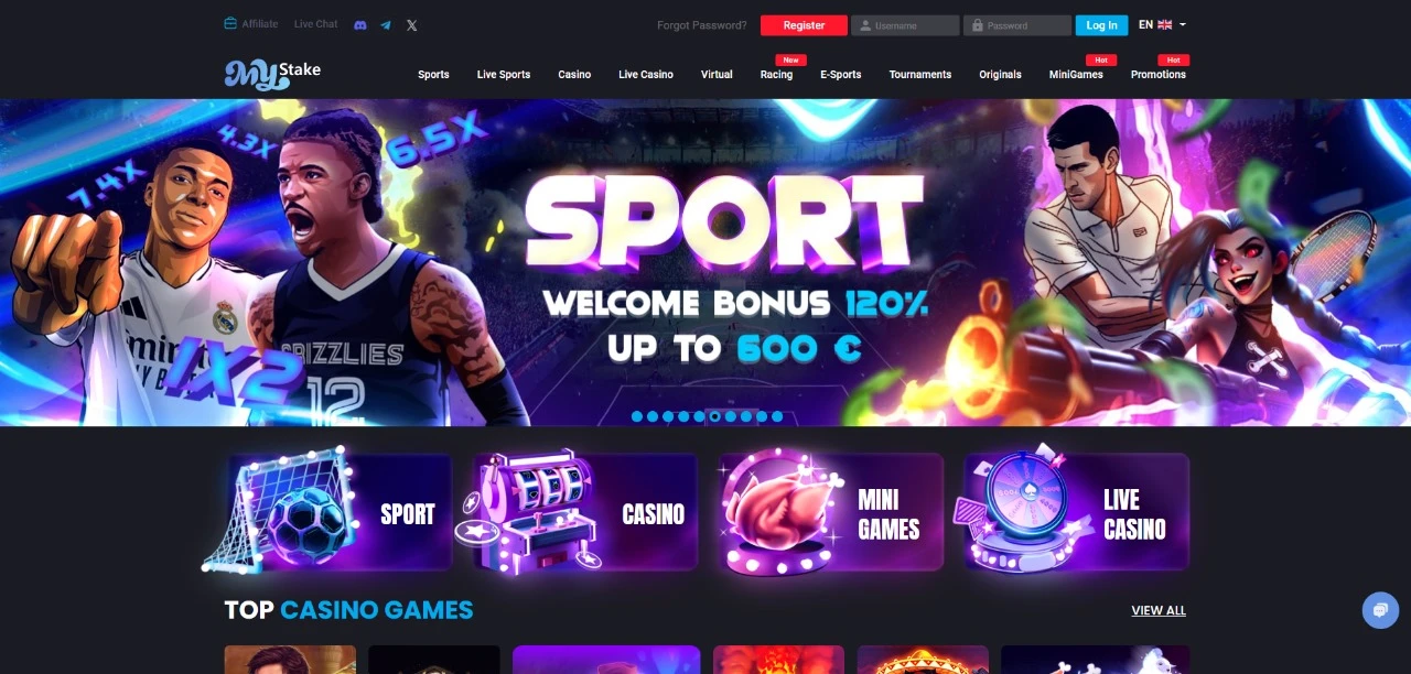Mystake NonGamstop Casino
